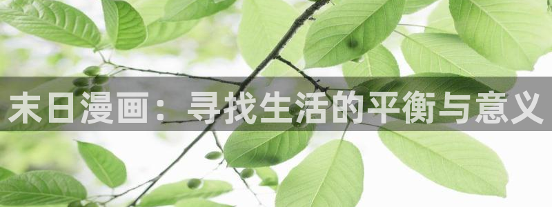 虫虫漫画在线阅读页面免费观看网站：末日漫画：寻找生活的平衡与意义