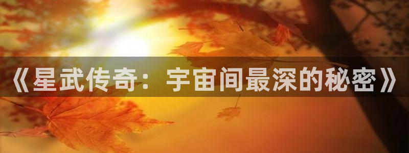 虫虫漫画网站入口：《星武传奇：宇宙间最深的秘密》